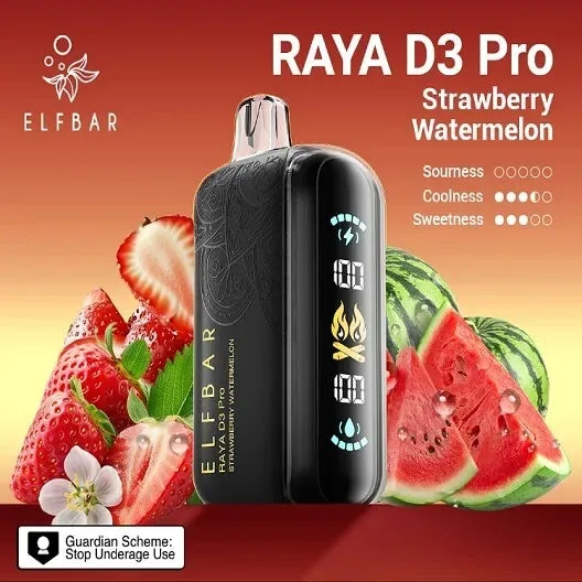 Elf Bar Raya D3 Pro – Strawberry Watermelon