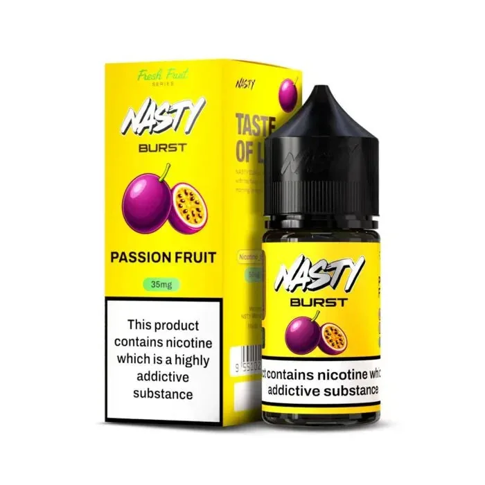 Nasty Burst Nic Salts – Passion Fruit