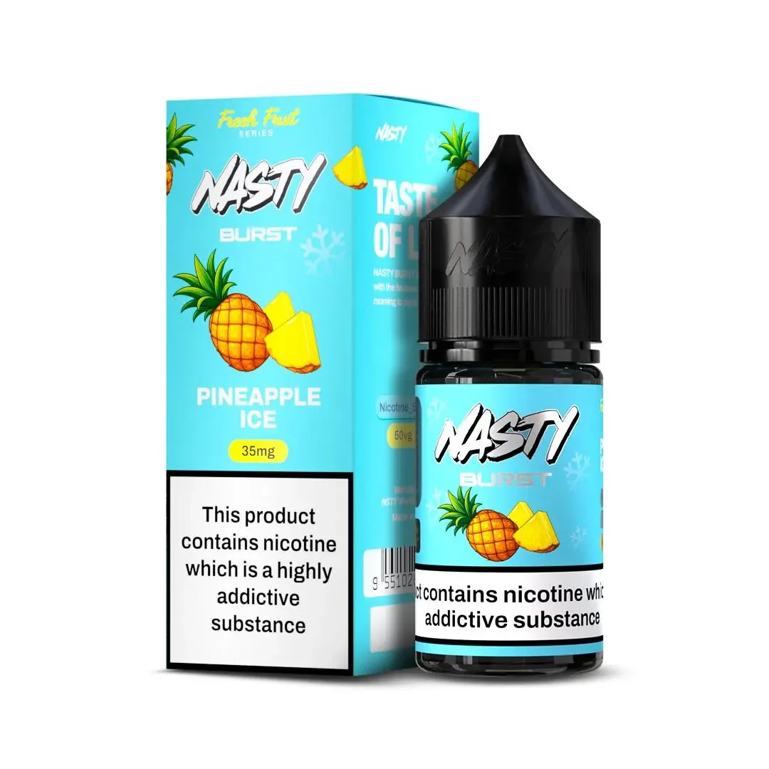 Nasty Burst Nic Salts – Pineapple Ice